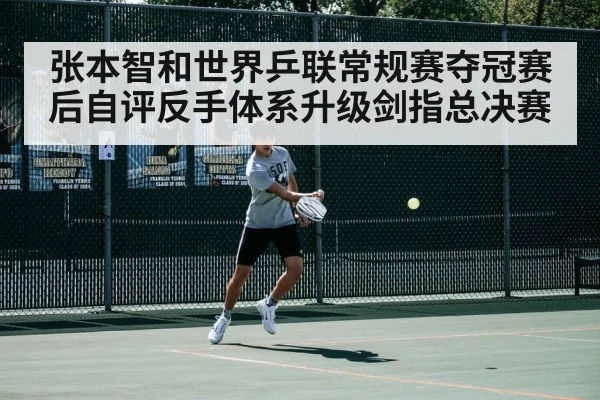 张本智和世界乒联常规赛夺冠赛后自评反手体系升级剑指总决赛
